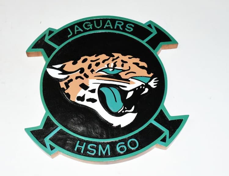 HSM-60 Jaguars Plaque