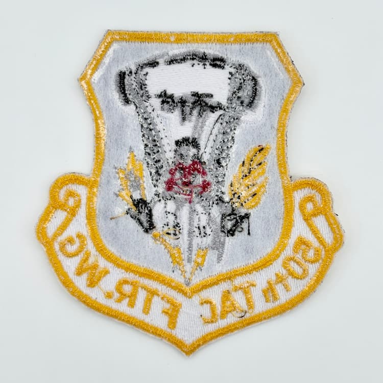 50th Tactical Fighter Wing Patch – Embroidered Insignia, Iron-On