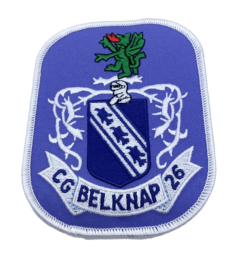 USS Belknap CG-26 Patch – With hook and loop