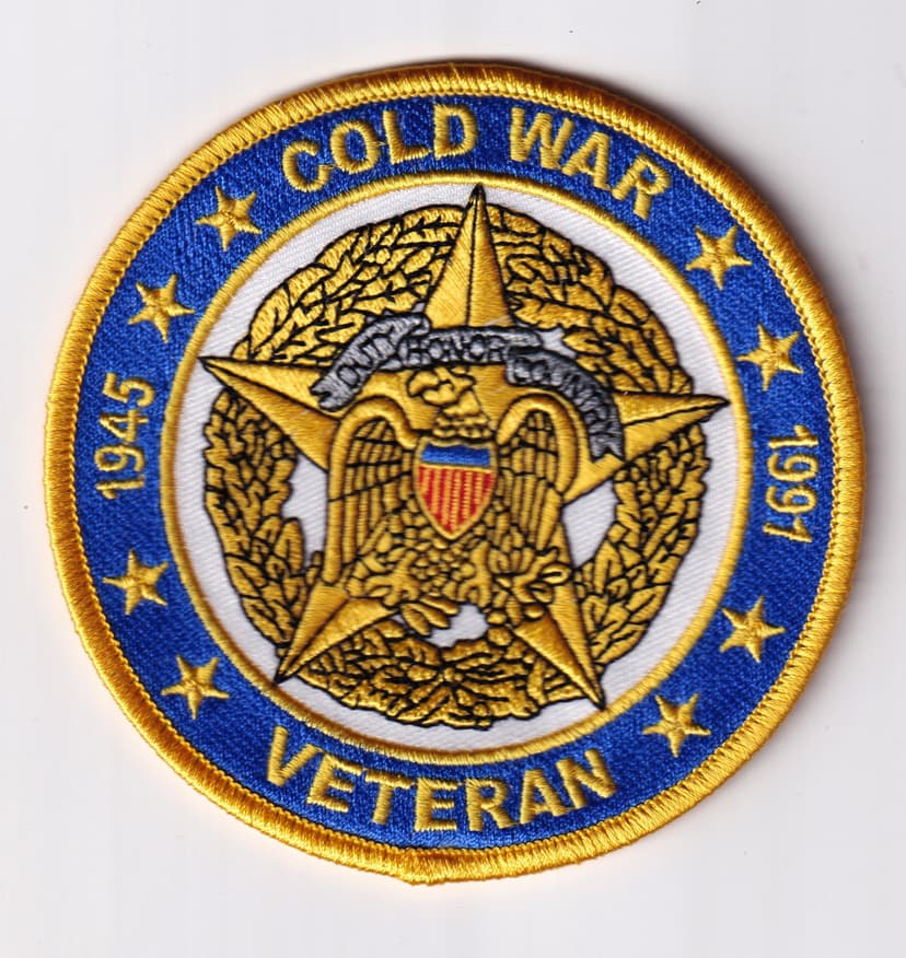 Cold war veteran patch