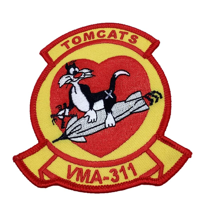 VMA-311 Tomcats 2018 Patch – No Hook and Loop