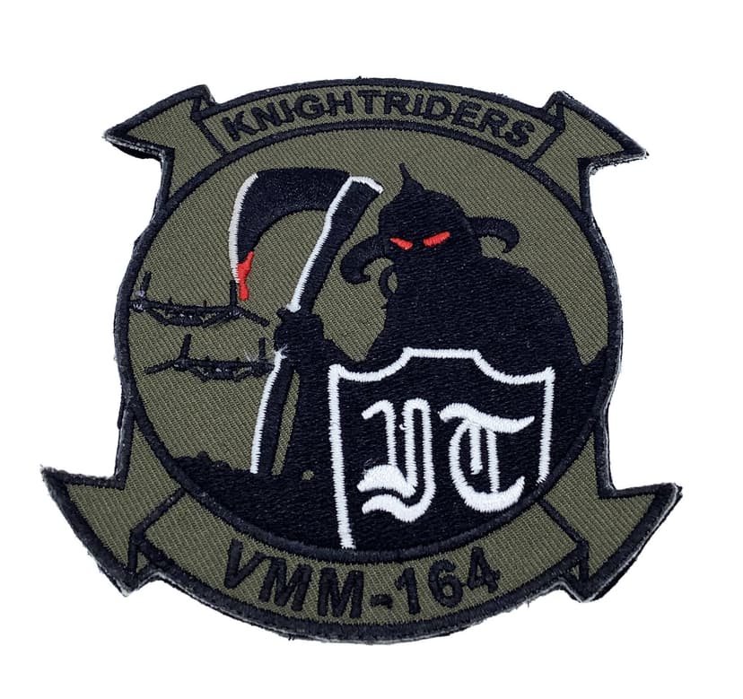 VMM-164 Knightriders Patch – With Hook and Loop