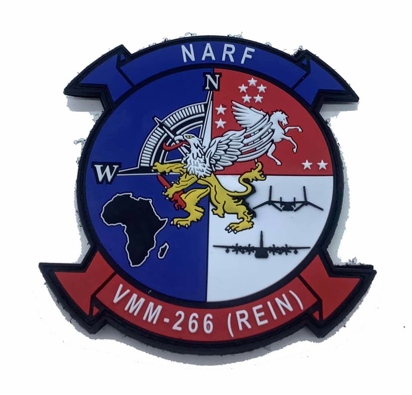 VMM-266 Fighting Griffins NRF REIN PVC Patch – With Hook and Loop