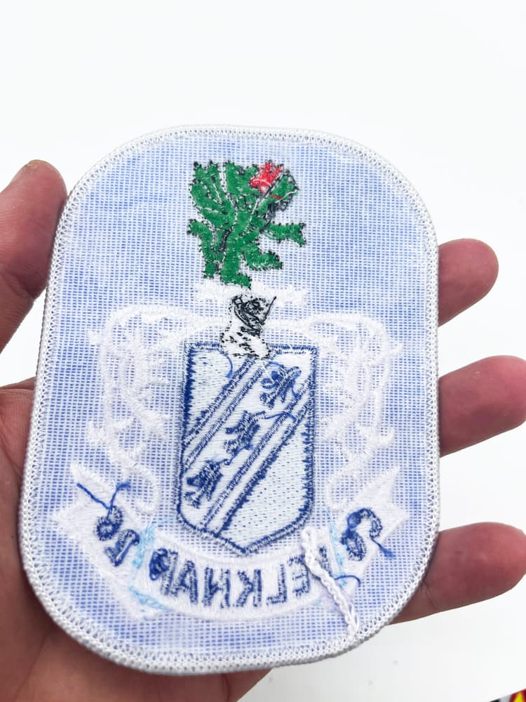 USS Belknap CG-26 Patch – Embroidered, 4 Inch, Iron On