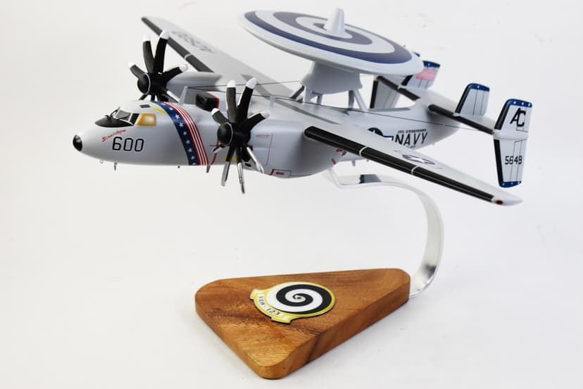 VAW-123 Screwtops 2021 USS Eisenhower E-2C Model