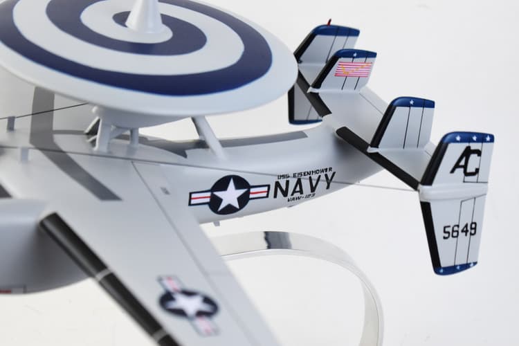 VAW-123 Screwtops 2021 USS Eisenhower E-2C Model