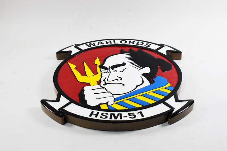 HSM-51 Warlords Plaque