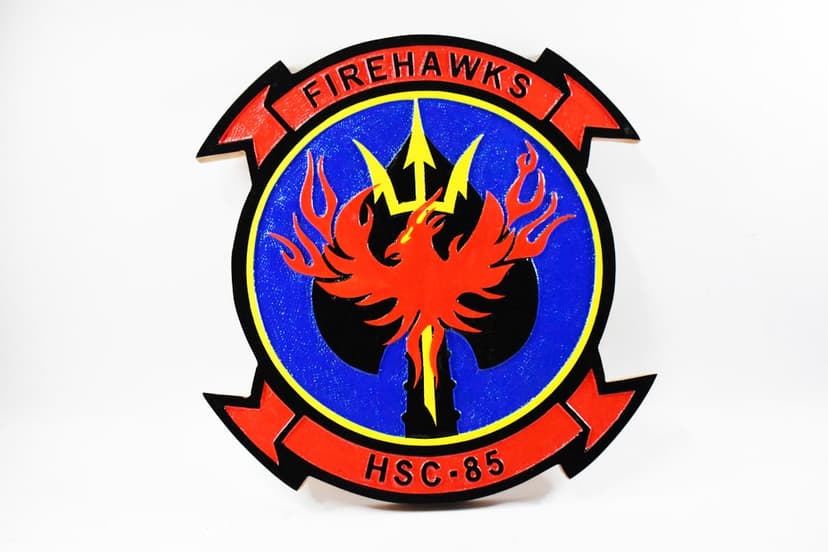 HSC-85 Firebirds Plaque