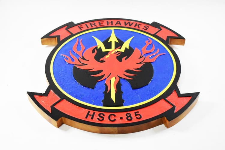 HSC-85 Firebirds Plaque