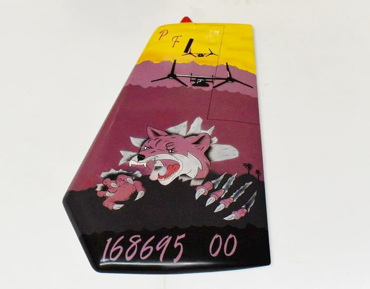 VMM-364 Purple Foxes Showbird MV-22 Tail