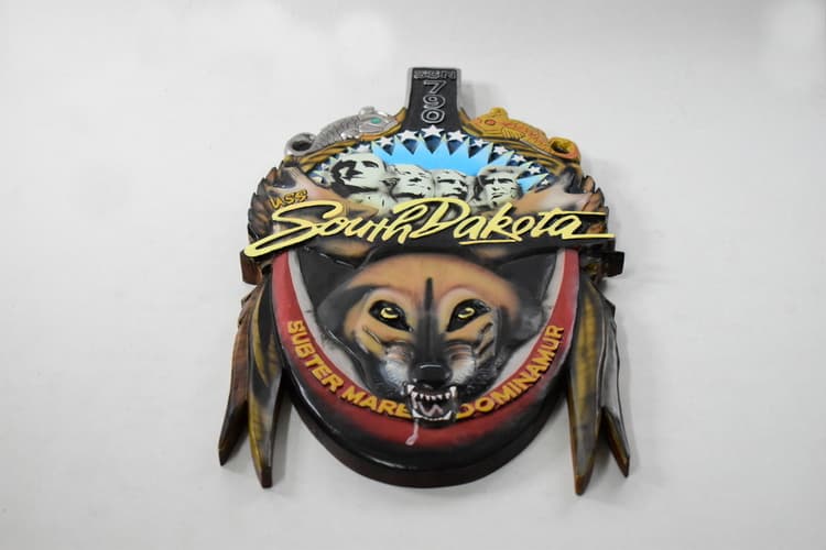 SSN-790 USS South Dakota Plaque