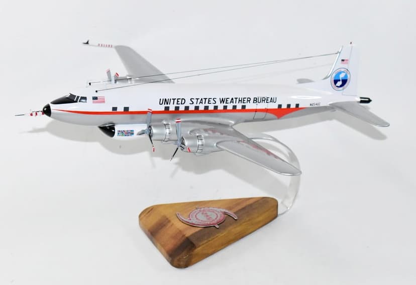 United States Weather Bureau DC-6 Model