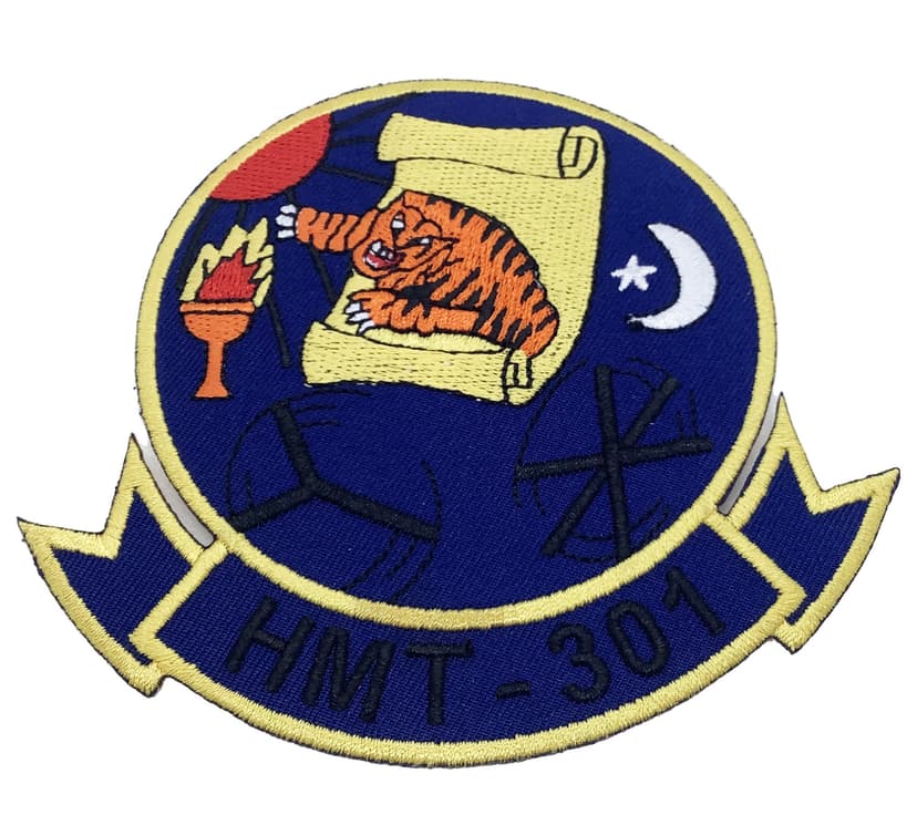 HMT-301 Squadron Patch - No Hook and Loop