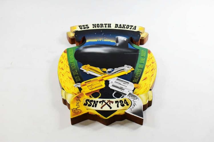 SSN-784 USS North Dakota Plaque