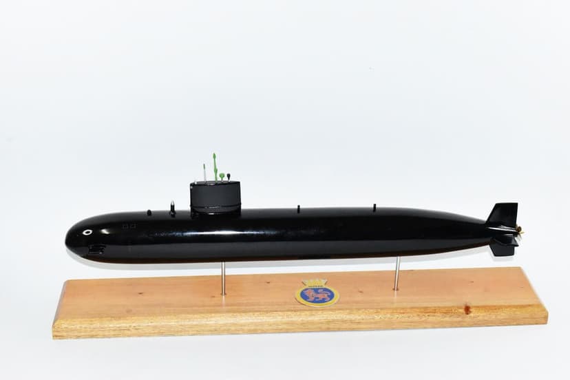 HMS Superb (S109) Submarine Model