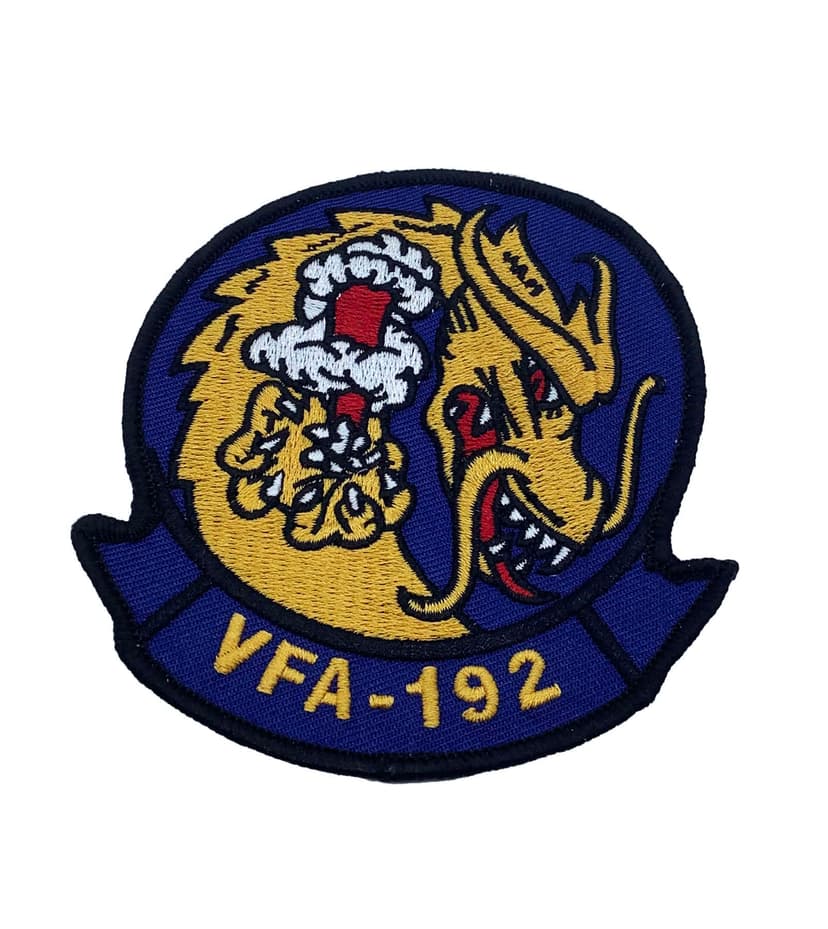 VFA-192 Golden Dragons Patch – No Hook and Loop