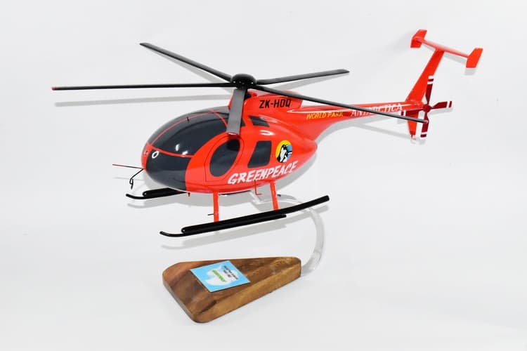 Greenpeace-World Park Antarctic Hughes 500D Model