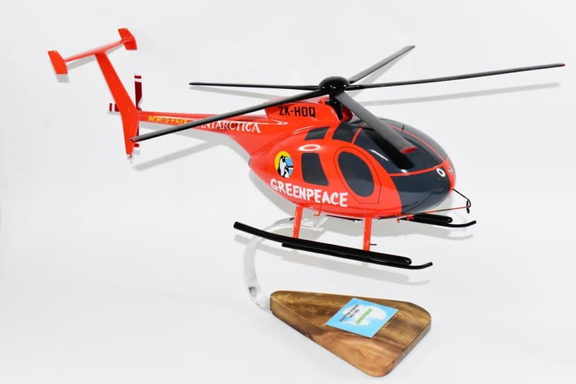 Greenpeace-World Park Antarctic Hughes 500D Model