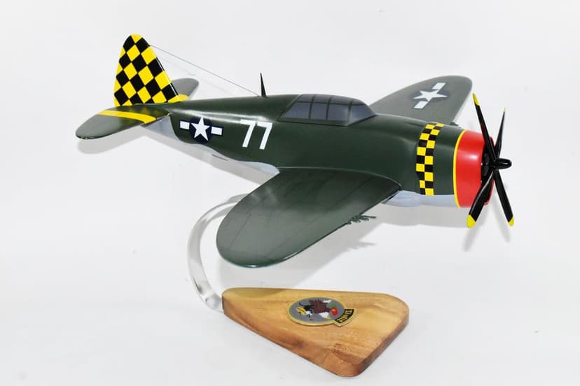 319th Fighter Squadron 325th FG LtCol Tirk P-47 Model