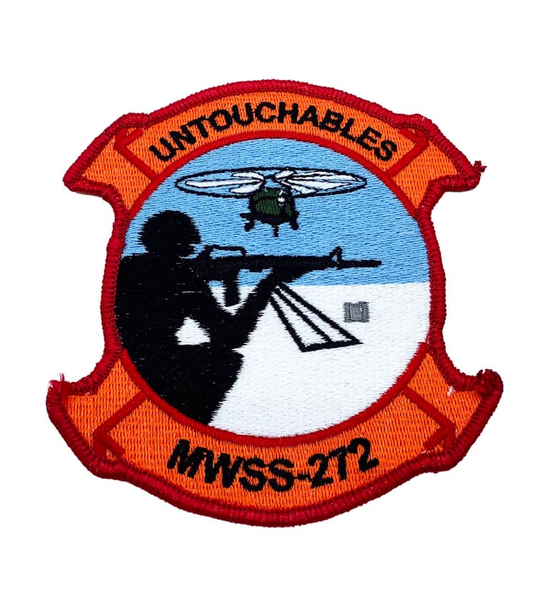MWSS-272 Untouchables Patch – Plastic Backing