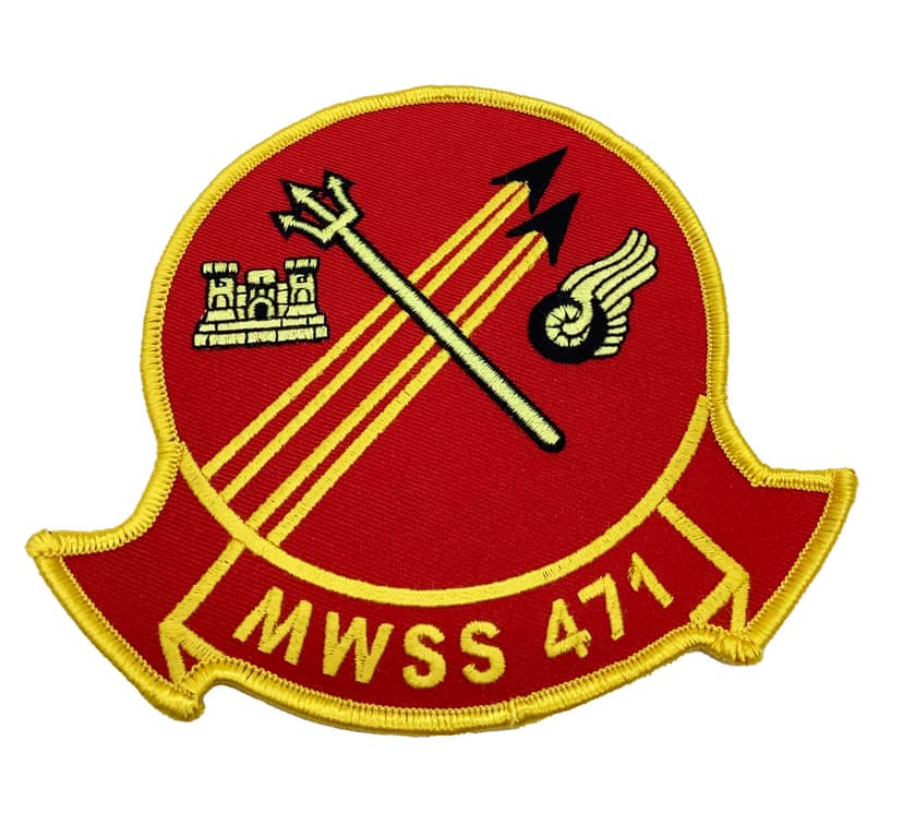 MWSS-471 Patch – Plastic Backing