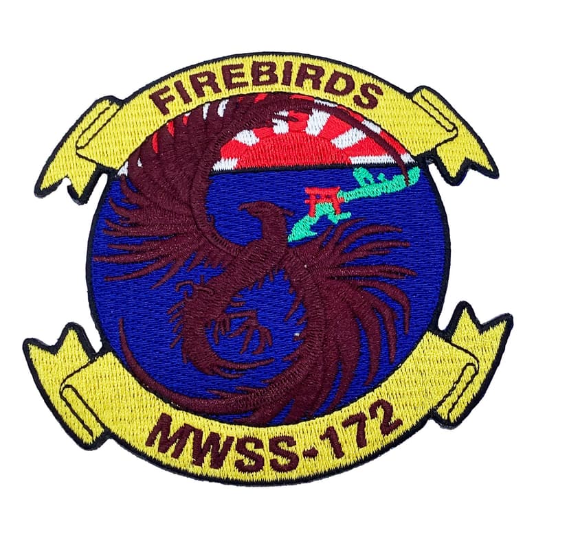 MWSS-172 Patch – Plastic Backing