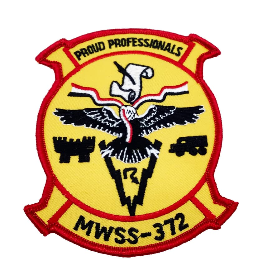 MWSS-372 Patch – Plastic Backing