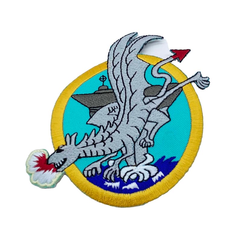 VF-192 FLYING DRAGONS BRIDGES AT TOKO RI Patch – Plastic Backing