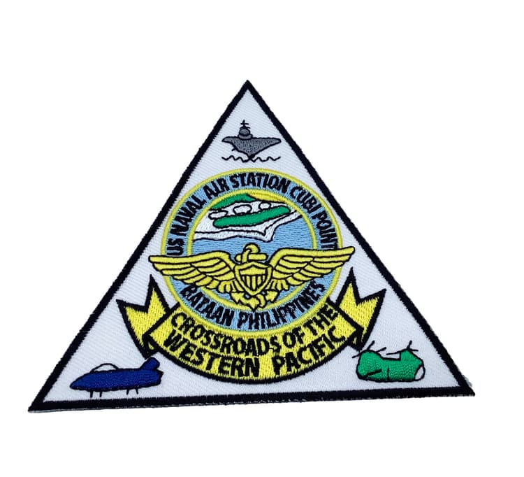 Crossroads of the Pacific Cubi Point Patch – With Hook and Loop