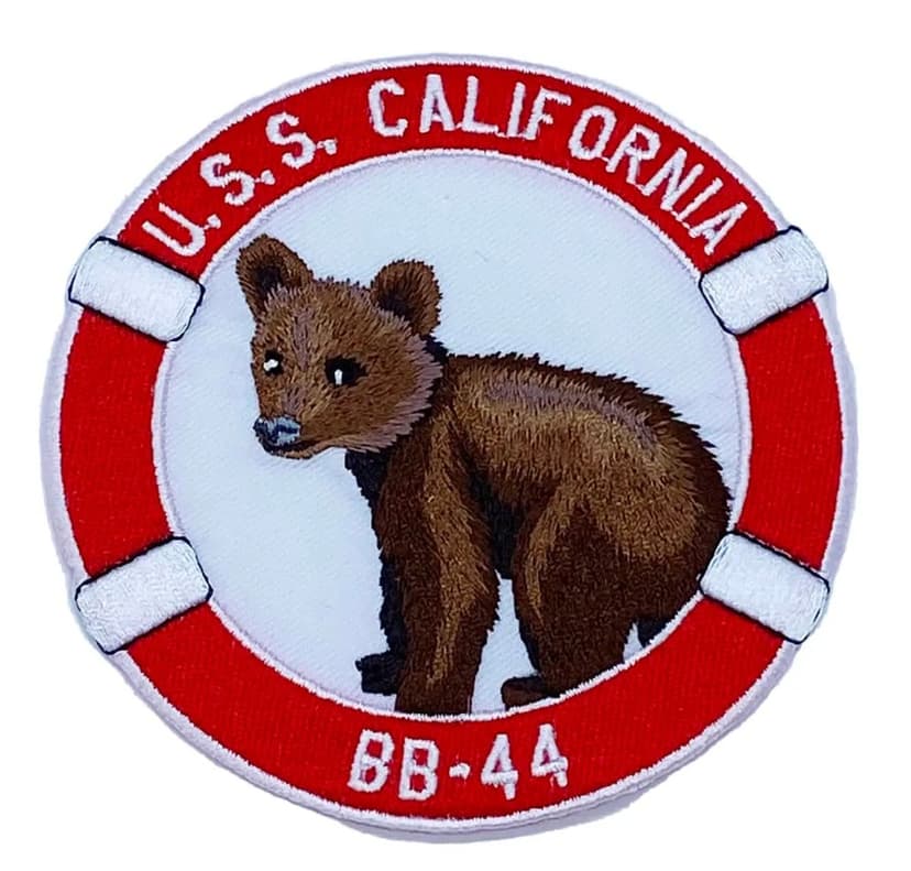 USS California BB-44 Patch