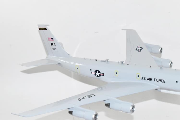 461st AMXS E-8 JSTARS Model, Mahogany Scale Model