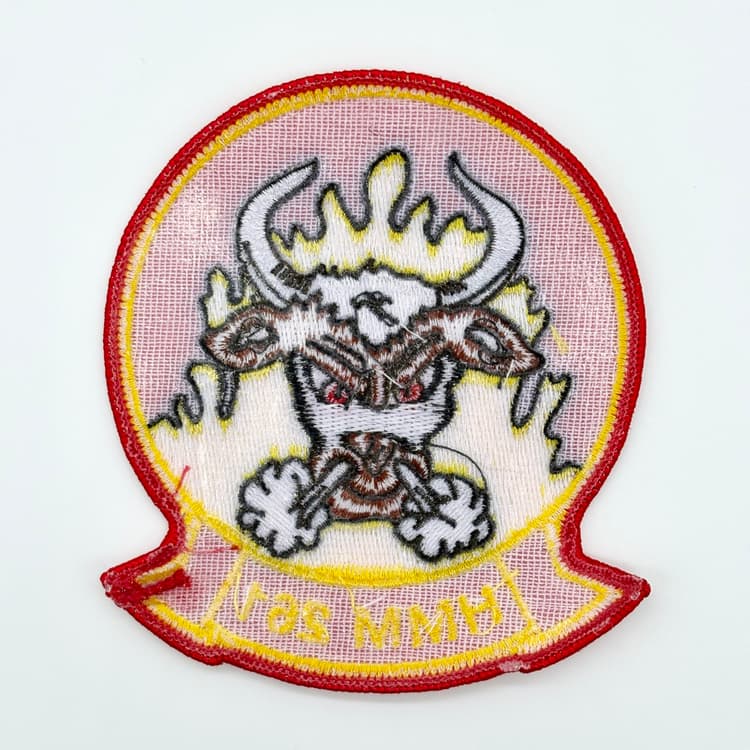 HMM-261 Raging Bulls Patch – Embroidered Insignia, Iron-On