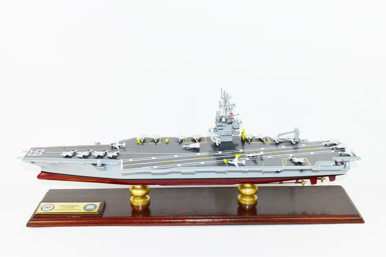 USS Enterprise (CVN-65) Aircraft Carrier Model - 24 inch