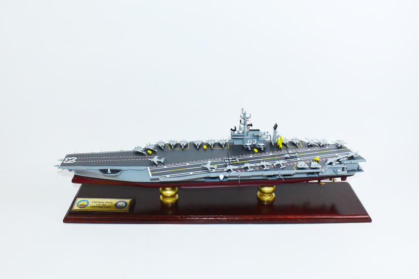 USS Kitty Hawk CV-63 Aircraft Carrier Model - 24 