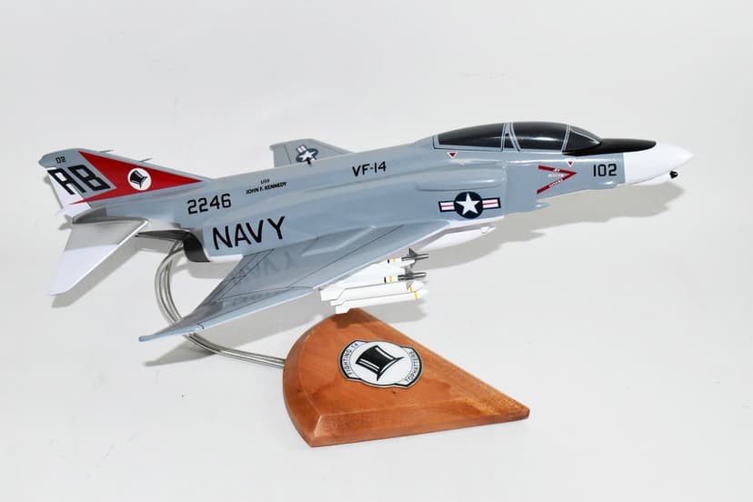 VF-14 TopHatters USS Kennedy 1969 F-4b Model