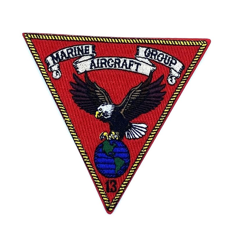 Marine Aircraft Group MAG-13 2022 Patch- With Hook and Loop