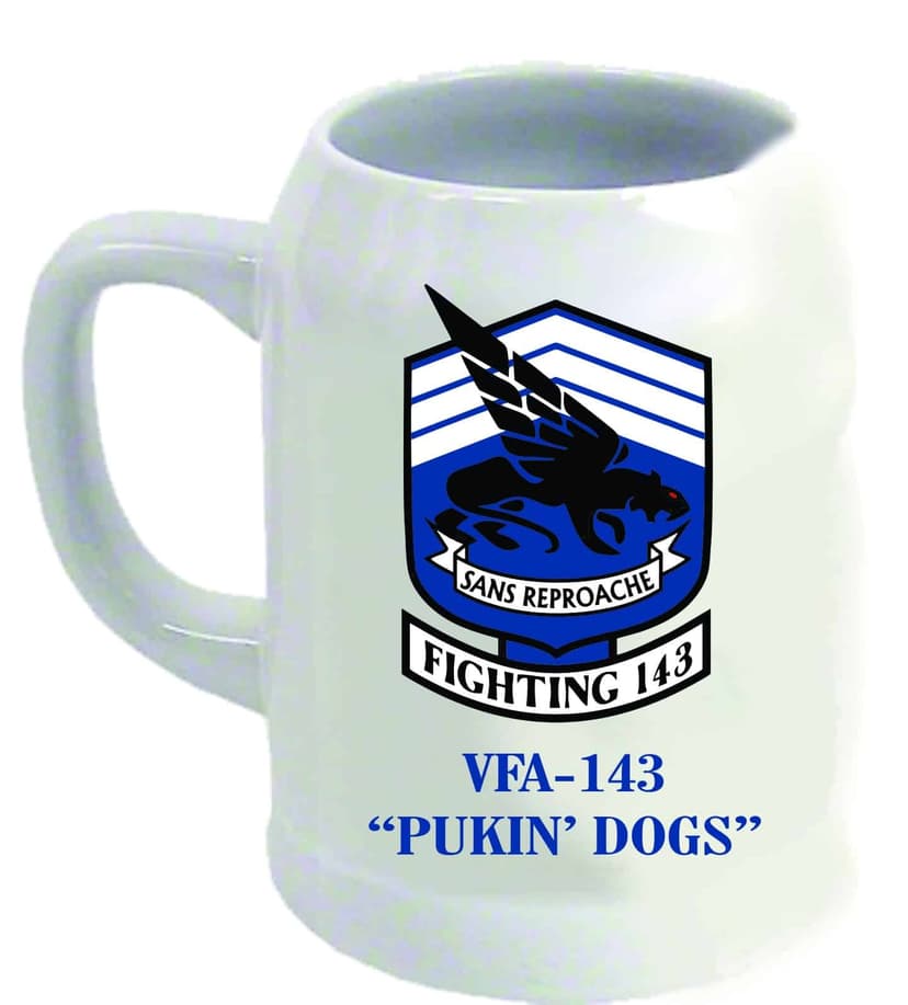 VFA-143 Pukin Dogs Tankard