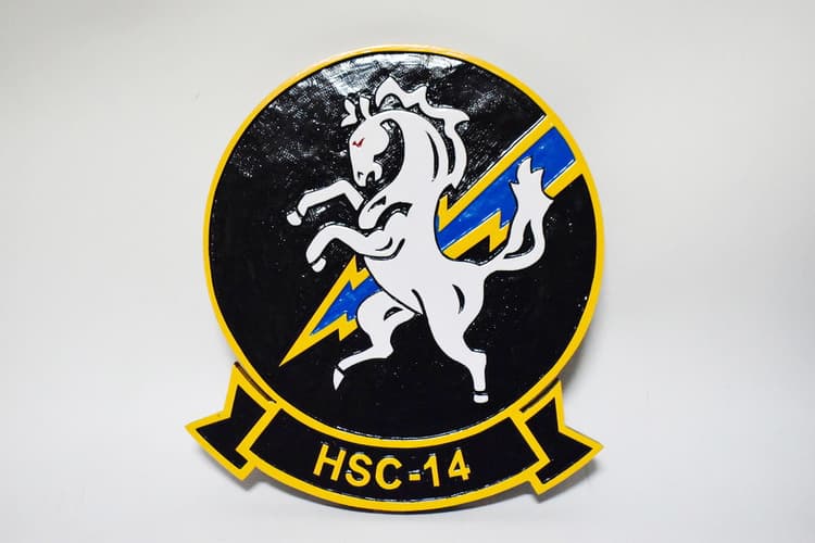 HSC-14 Chargers Plaque
