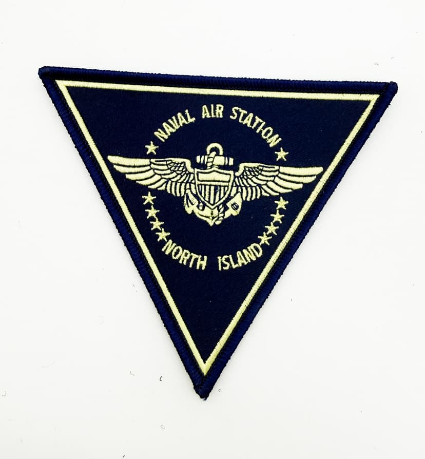 NAS North Island Patch – Iron-On/Sew on, 5"