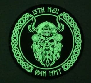 13th MEU Odin MMT PVC Glow Patch