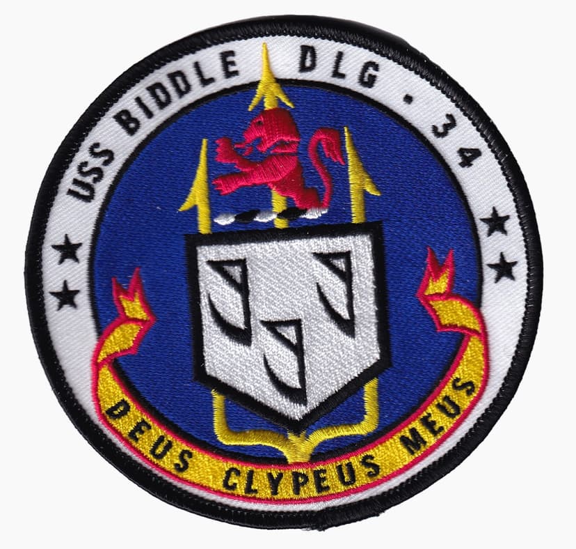 CG-34 USS Biddle Patch