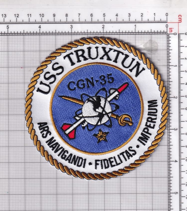 CGN-35 USS Truxtun Patch