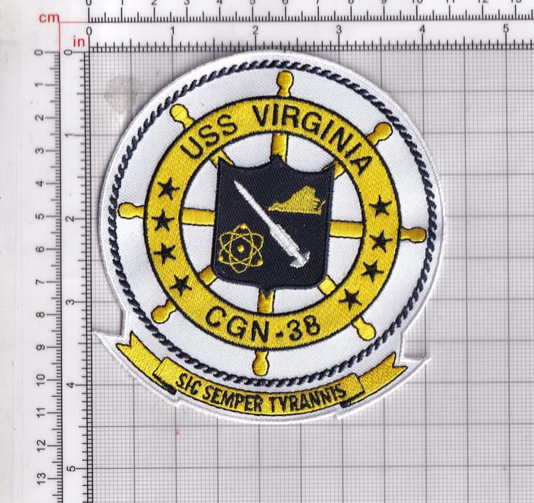 CGN-38 USS Virginia Patch