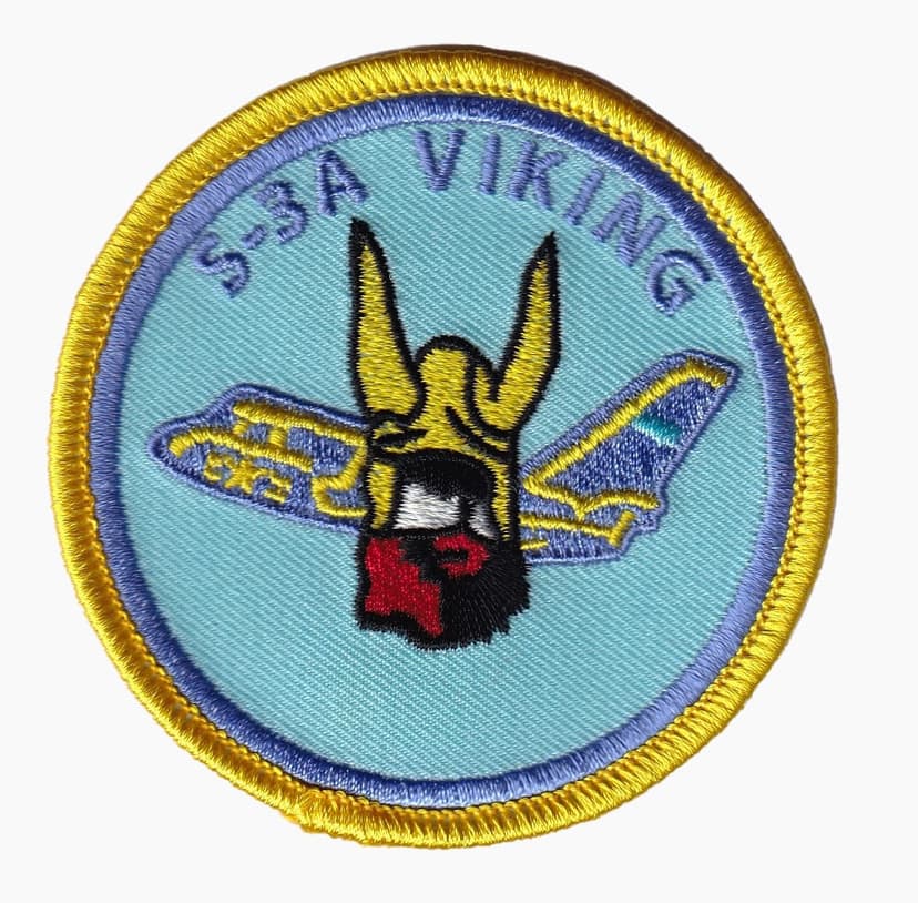 S-3A Viking Shoulder Patch - Sew on, 3"