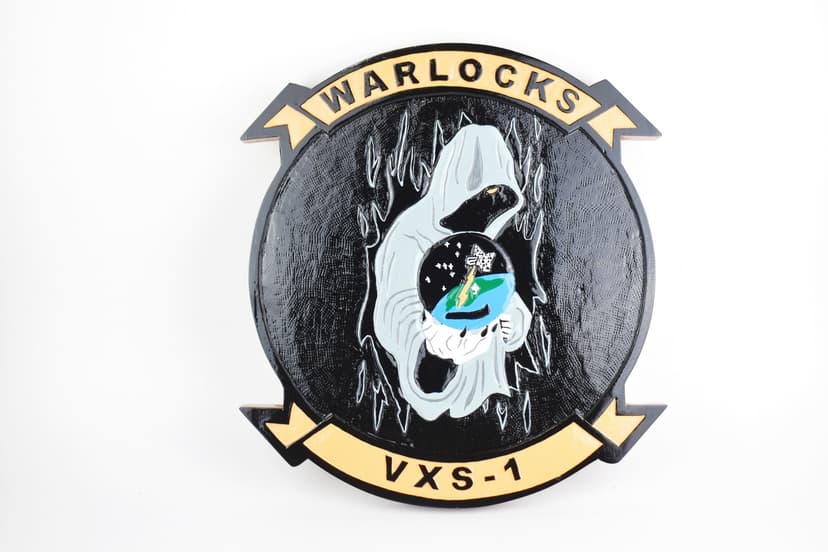 VXS-1 Warlocks 2023 Plaque