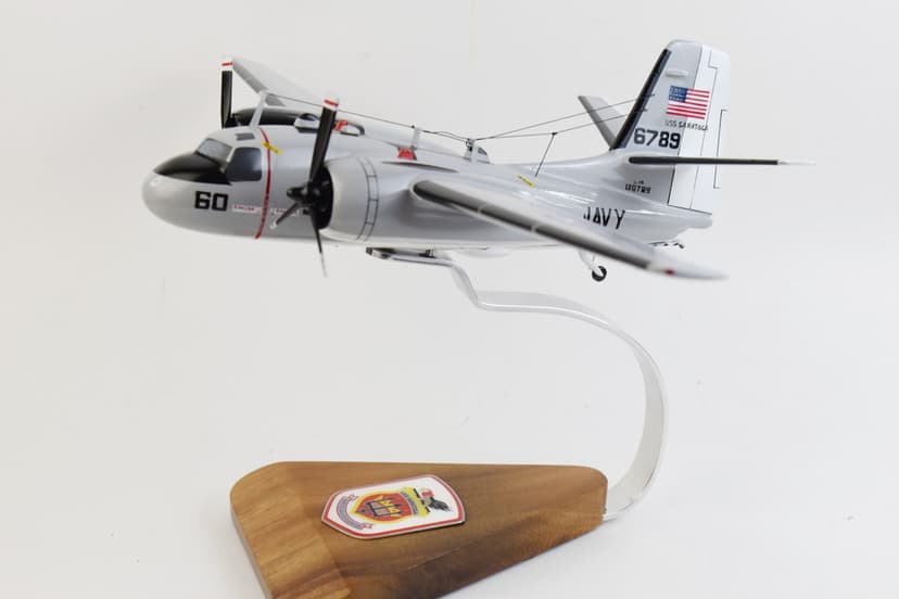 CV-60 USS Saratoga C-1A Trader Model