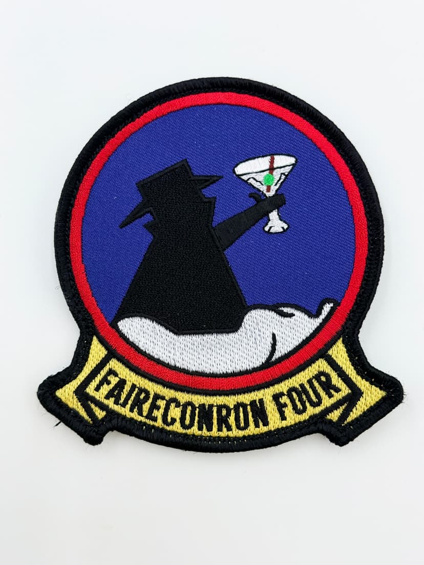 VQ-4 "Friday" Martini Patch – Hook and Loop, 4"