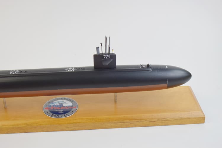 USS Chicago SSN-721 FLT II Submarine Model