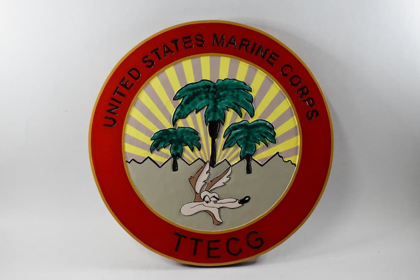 Tactical Training And Exercise Control Group Plaque