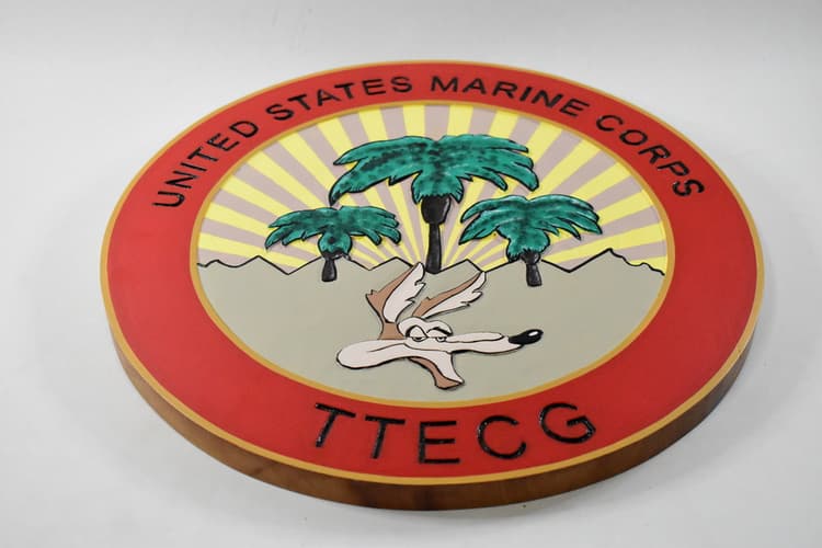 Tactical Training And Exercise Control Group Plaque